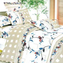 Blancho Bedding - [Palace Wall] 100% Cotton 4PC Comforter Set (Twin Size)