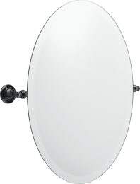 Oval Tilt Mirror; Oil Rubbed Bronze